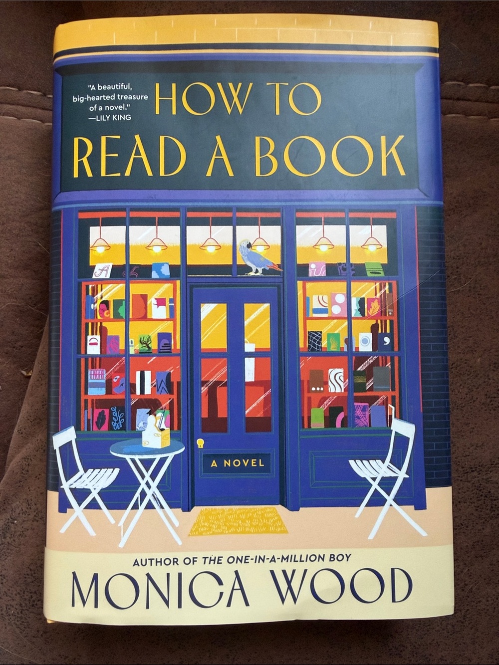 How to Read a Book by Monica Wood - Hardcover